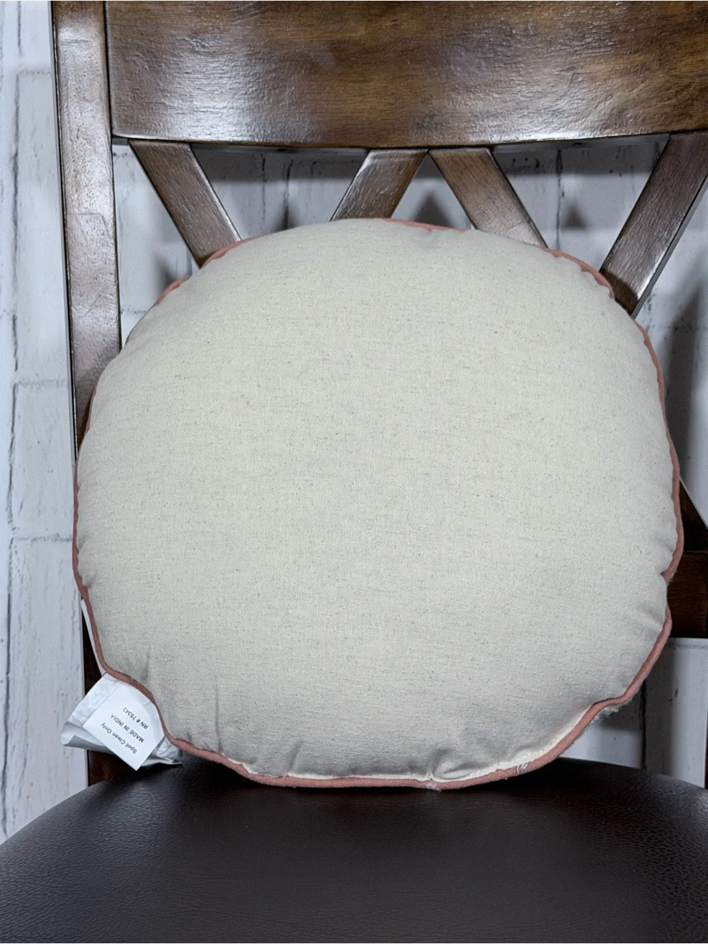 🍄 Shabby Chic Mushroom Pillow + Haymarket Square Garland Cottagecore Set